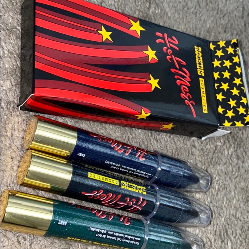 Rockins cosmetics eyeliner trio